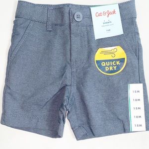 NWT Cat & Jack quick dry shorts Sz 18M